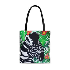 Jungle Zebra Tote Bag